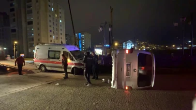 Samsun’da ambulans ile minibüs çarpıştı: 5 yaralı