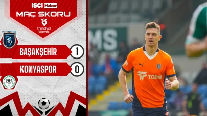 Başakşehir, Konyaspor engelini tek golle geçti