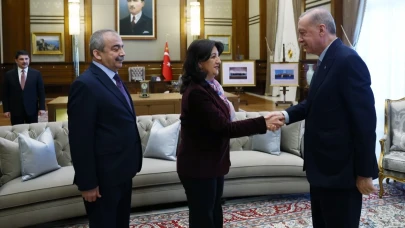 DEM Parti ve Cumhurbaşkanı Erdoğan görüşmesi başladı