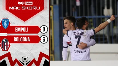 Bologna, Empoli deplasmanında 3-0 kazandı!