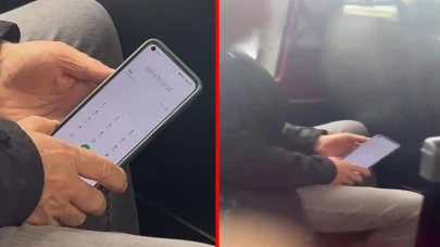 Dolmuşta genç kızı taciz eden şahıs yakalandı!