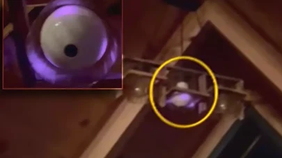 Bungalovda gizli kamera skandalı! Tatil için gittiler, ampulde gizli kamera buldular