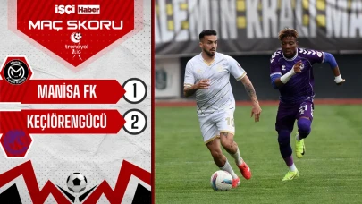 Keçiörengücü, Manisa FK deplasmanında 2-1 galip geldi