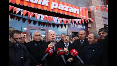 Erzurum’da yeni dönem: Halk Pazarı vatandaşlarla buluştu