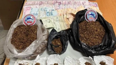 Polis metruk binada uyuşturucu ele geçirdi