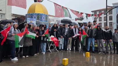 Kütahya, Gazze için direnişte: Küresel grev eylemi!