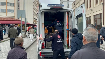 Eskişehir'de yolda yürürken kalp krizi geçiren adam hayatını kaybetti