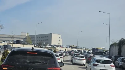 Bursa Şehir Hastanesi'nde otopark çilesi