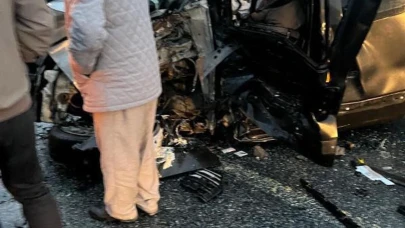 Arnavutköy'de feci kaza: 1 ölü, 3 yaralı
