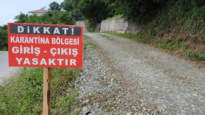 Tunceli'de şap karantinası başlatıldı