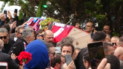 Volkan Konak memleketi Trabzon'da son yolculuğuna uğurlandı