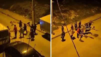 Arnavutköy'de çocuklardan Filistin yürüyüşü!
