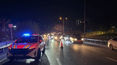 Kocaeli Gebze'de trafik kazası