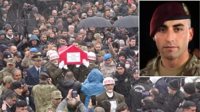 3 yıl sonra naaşı bulunan uzman çavuş toprağa verildi