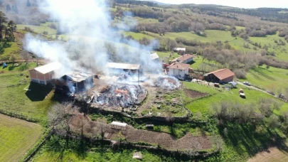 Kastamonu'da elektrik panosu faciaya neden oldu