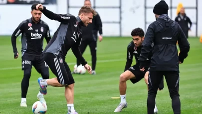 Beşiktaş Göztepe maçına hazır