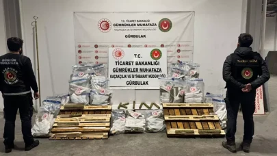 Gümrük muhafaza ekiplerinden büyük operasyon: 182 kilogram uyuşturucu ele geçirildi