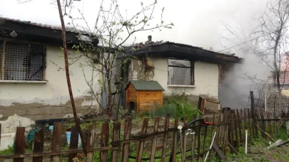 Müstakil evde yanmış ceset bulundu