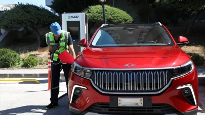 Türkiye'deki elektrikli araç şarj istasyonu sayısı nedir?