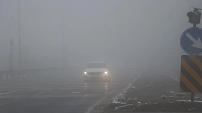 Bolu Dağı'nda görüş mesafesi 20 metreye geriledi