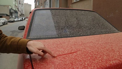 Çöl tozu Türkiye'ye giriş yaptı: 36 saat sürecek etki başladı!