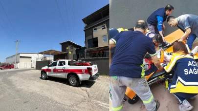 Elini makineye kaptıran kadın fabrika işçisi yaralandı!