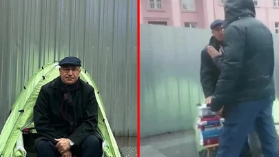 Mahmut Tanal, Adalet Bakanlığı önünde eylem yaptı