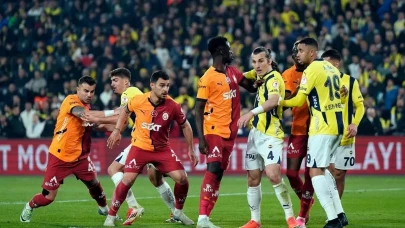 Fenerbahçe - Galatasaray derbisi tarihe geçti!