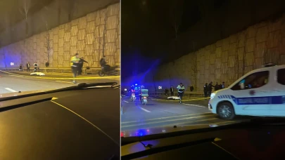 Ankara'da motosiklet kazası: 1 ölü, 1 yaralı