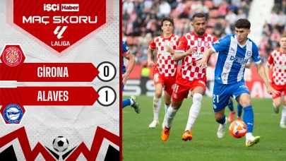 Alaves, Girona deplasmanında tek golle kazandı