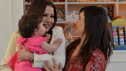 Gonca Vuslateri'nin kızı Asya 1 yaşına girdi!