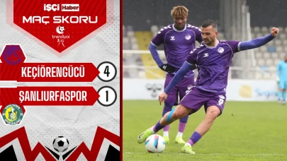 Keçiörengücü, Şanlıurfaspor'u 4 golle geçti