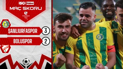 Şanlıurfaspor, Boluspor'u 3-2 mağlup etti!
