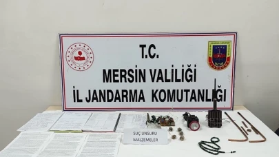 Mersin’de kaçak kazı operasyonu: Aralarında eski vali de var