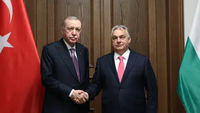 Cumhurbaşkanı Erdoğan, Macaristan Başbakanı Orban ile bir arada!