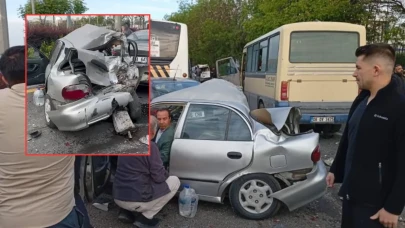 Ankara'da işçileri taşıyan minibüs dehşet saçtı: Çok sayıda yaralı!