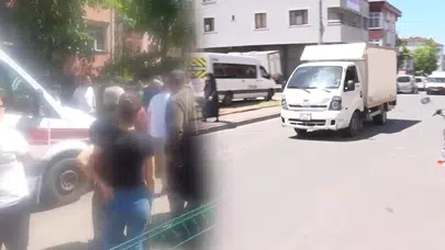 Bisiklet süren çocuklara araç çarptı: 2 yaralı