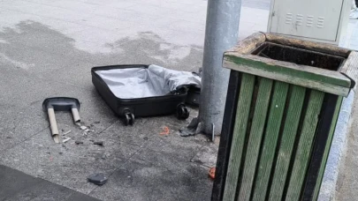 Şüpheli valiz paniği: Cadde trafiğe kapatıldı