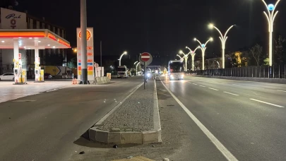 Kontrolden çıkan motosiklet can aldı