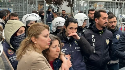 Koşuyolu muhtarı Eylem Bilir'e gözaltı girişimi tartışma yarattı
