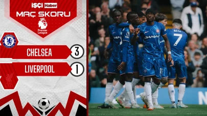 Chelsea, şampiyon Liverpool'u 3-1 mağlup etti