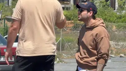 Eyüpsultan'da ferrari alev alev yandı! Sürücüsü tanıdık isim çıktı!