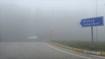 Bolu Dağı'nda görüş mesafesi 30 metreye kadar düştü