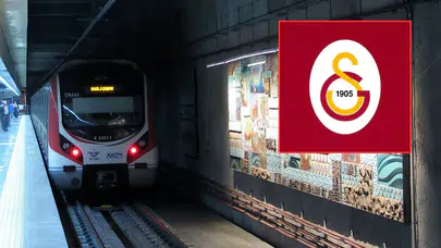 Galatasaray şampiyonluk kutlamaları: Marmaray ek seferleri konuldu!