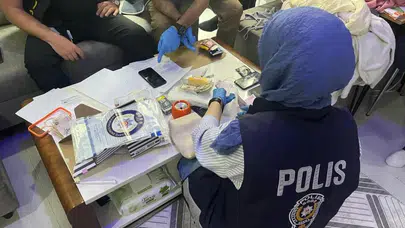 Masaj görünümlü fuhuşa polis baskını
