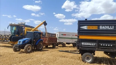 Mardin'de arpa hasadı başladı: Tonlarca arpa 12 bin TL'den satıldı!