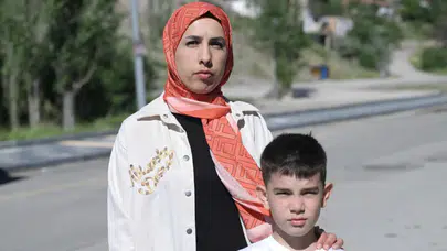 Çocuklarını okula götüremeyen anne isyanda