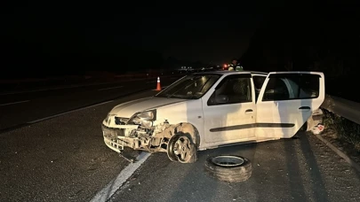 Anadolu Otoyolu'nda trafik kazası