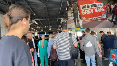 23 bin işçinin grevi İzmir’de ulaşımı vurdu