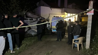 Konya'da feci yangın: Yaşlı çift can verdi!